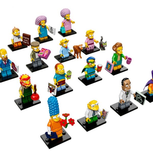 lego simpsons minifiguren 71009 - zweite Serie Simpsons figuren