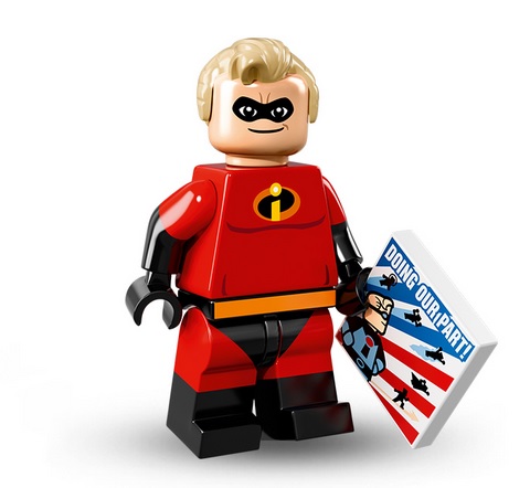 Lego Disney Minifigur Mr. Incredible
