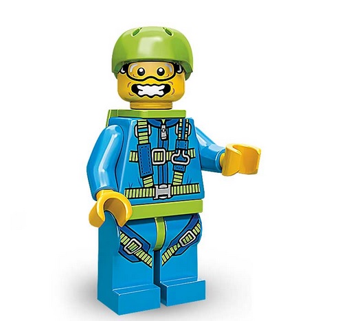 Lego Minifigures Serie 10 Fallschirmspringer - Lego Sammelfiguren Shop Schweiz