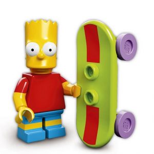 Lego Minifigures Simpsons Serie 1 Bart Simpson - Lego Sammelfiguren Shop Schweiz