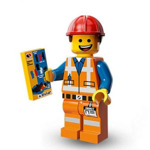 lego movie minifiguren emmet der bauarbeiter