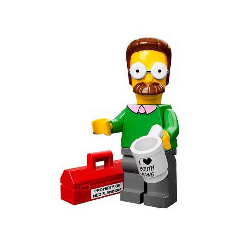 Lego Simpsons figuren ned flanders