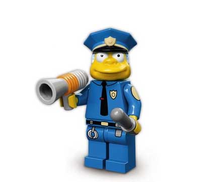 Lego Minifigures Chief Wiggum