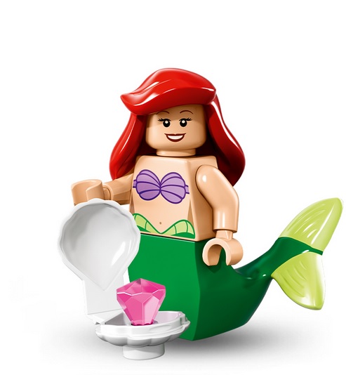 lego disney figur arielle die meerjungfrau