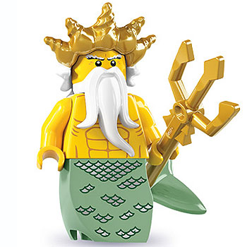 lego serie 7 ozean minifigures könig