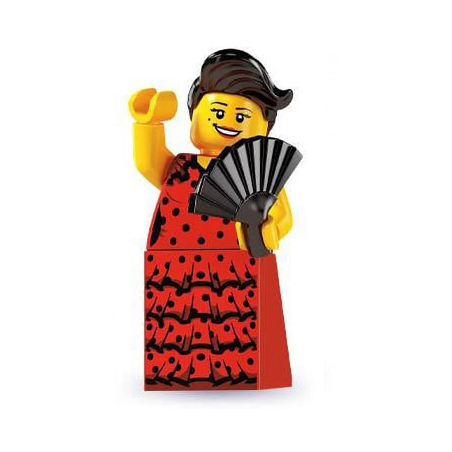 Lego Minifigures Serie 6 Flamenco Tänzerin