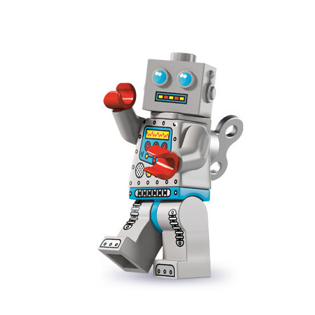 Lego Minifigures Serie 6 Uhrwerk Roboter